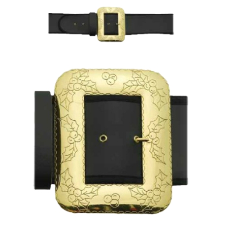 Santa Belt With Decorative Buckle