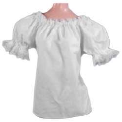 short sleeve peasant blouse