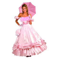 pink southern belle dress