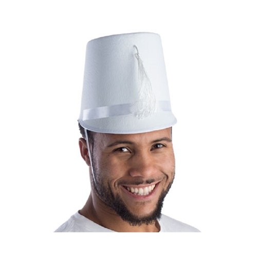 White Marching Band Hat | The Costumer