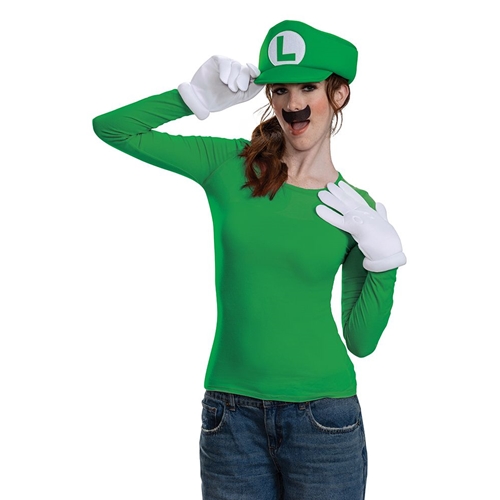 Luigi Elevated Adult Accessory Kit | The Costumer