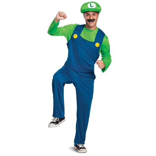 Luigi Classic Adult Costume | The Costumer