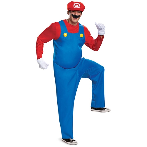 Mario Deluxe Adult Costume | The Costumer