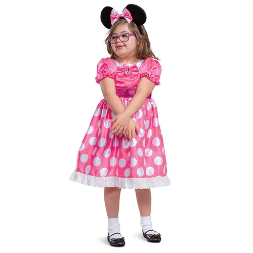 Pink Minnie Mouse Adaptive Child Costume | The Costumer