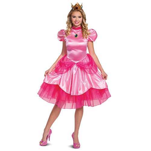 Princess Peach Deluxe Adult Costume | The Costumer