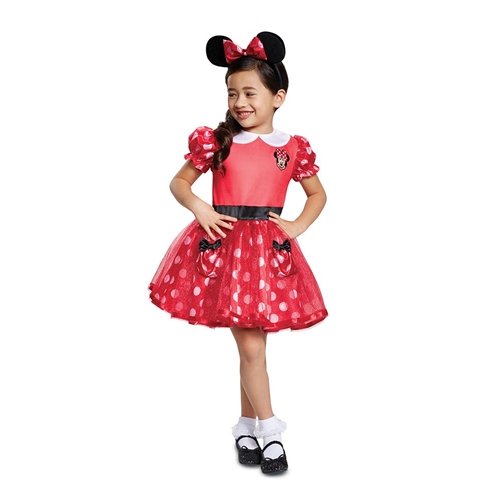 Red Minnie Mouse Toddler Costume | The Costumer