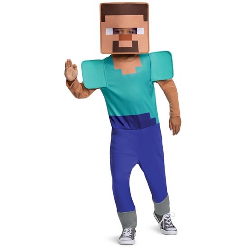 Minecraft Steve Sustainable Child Costume | The Costumer