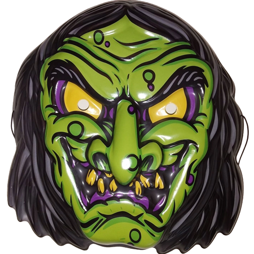 Sister Grim Vintage Witch Retro Halloween Mask