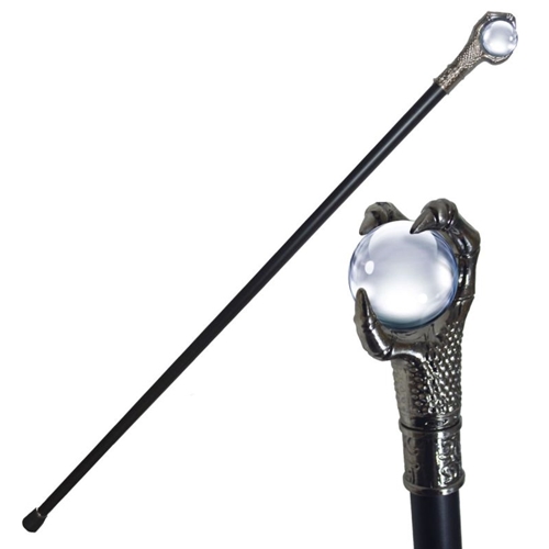 Cane Metal Claw w/Silver Ball 36"  | The Costumer