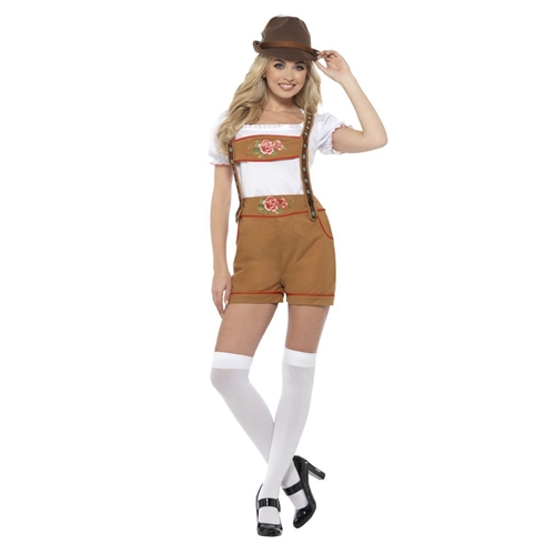 Bavarian Girl Lederhosen Adult Costume