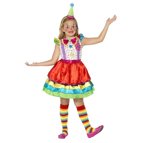 Clown Girl Deluxe Child Costume