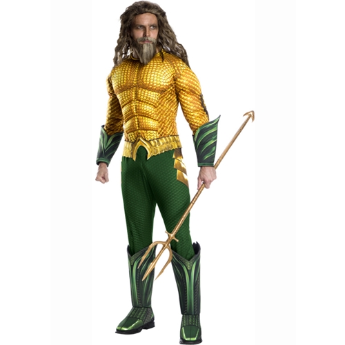 Aquaman Green and Gold Costume