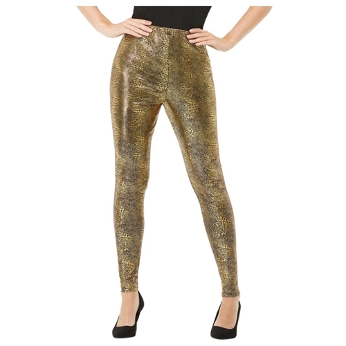 Adult Gold Dragon Scale Leggings