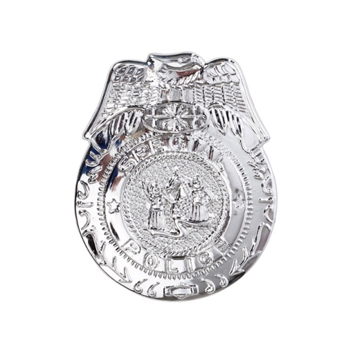 Silver Police Badge