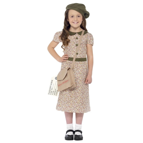 Orphan 1940's Girl Childs Costume