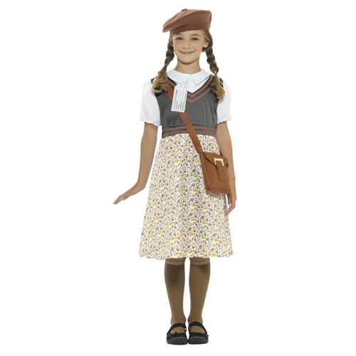 Orphan 1940's School Girl Kids Costume