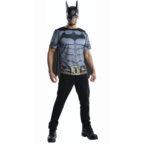 Batman Top with Cape and Mask Adult Costume