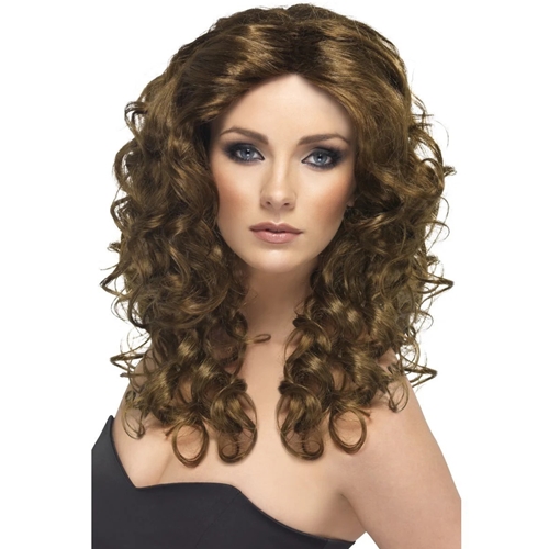 Brown Glamour Wig