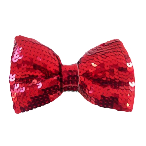 Red Sequin Bow Tie