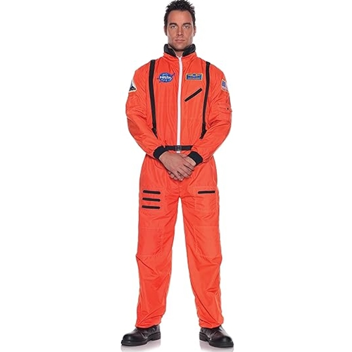 Orange Astronaut Adult Costume