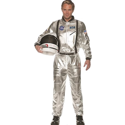 Silver Astronaut Adult Costume