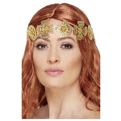 Gold Medieval Headband