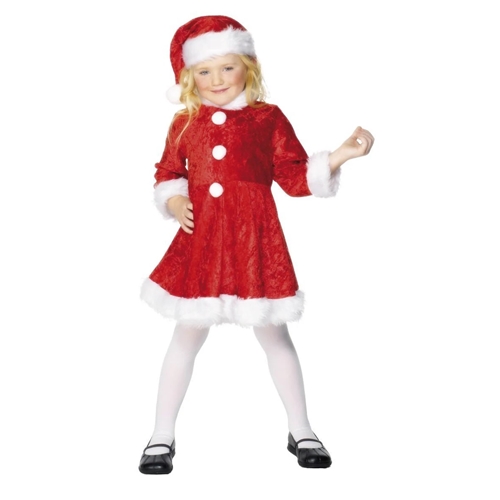 Mini Miss Santa Childs Costume