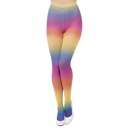 Opaque Rainbow Tights