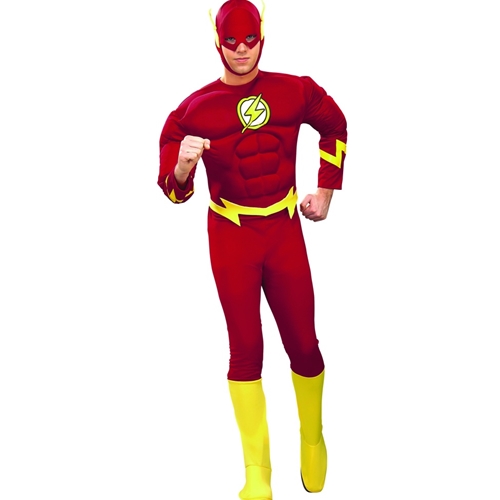 Flash Muscle Chest Adult Costume