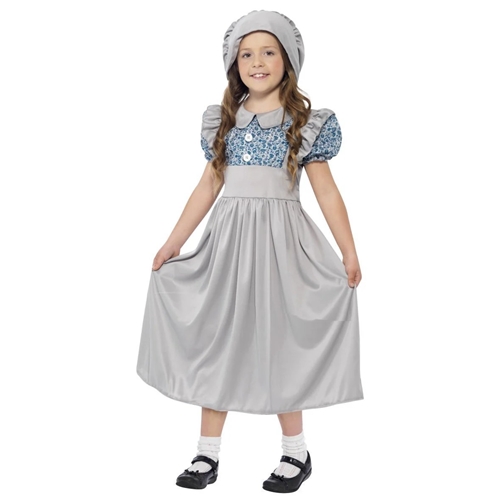 Victorian School Girl Childs Costume