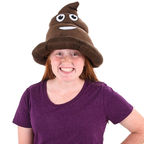 Poop Emoticon Hat