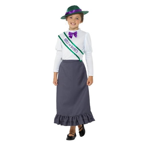 Victorian Suffragette Childs Costume