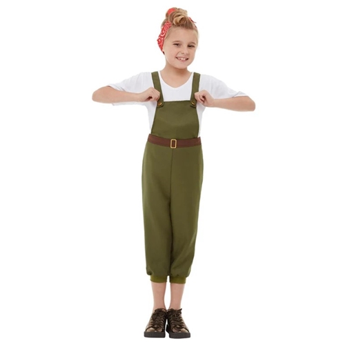 WW2 Little Land Girl Childs Costume