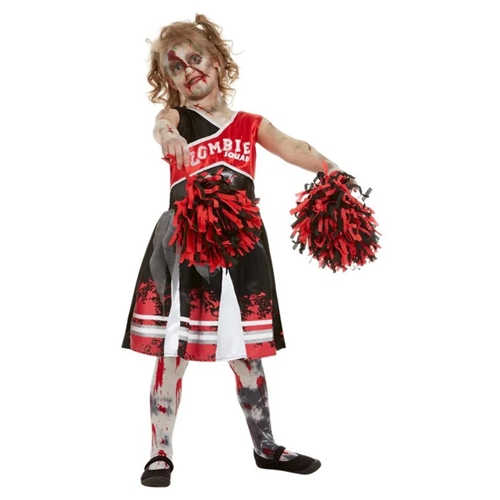 Zombie Cheerleader Childs Costume