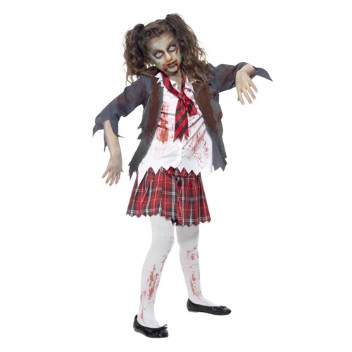 Zombie School Girl Childs Costume