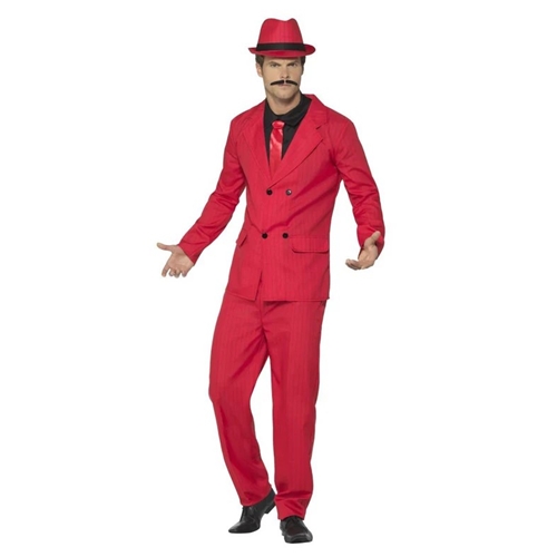 Red Zoot Suit Adult Costume