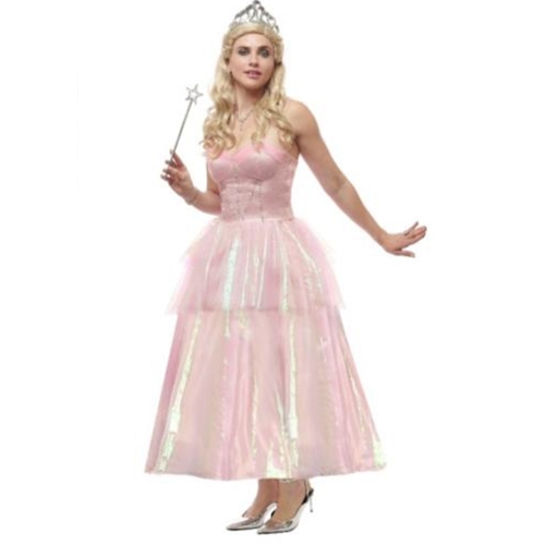 Good Witch Pink Dress Adult Costume Includes Dress and Crown