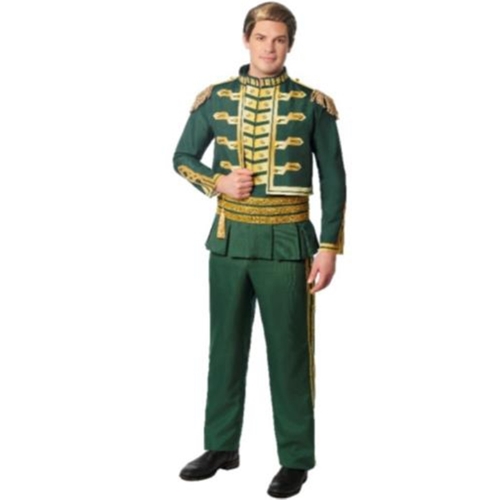 Emerald Green Captain Adult Costume