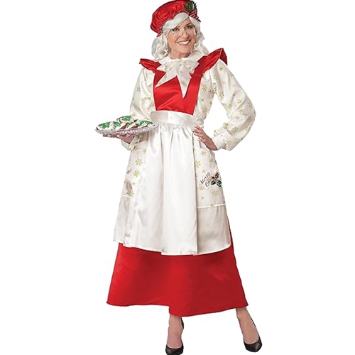 Mrs. Claus Pinafore Dress