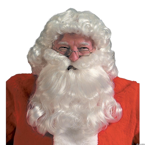 Curly Santa Wig and Beard Set