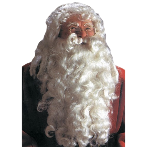 Deluxe Santa Wig & Beard Set