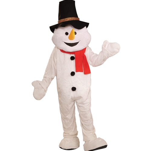 Snowman Mascot (4 pc.) Adult Costume