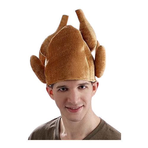 Rosted Turkey Hat with Moveable Legs