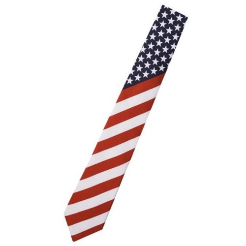 American Flag Necktie