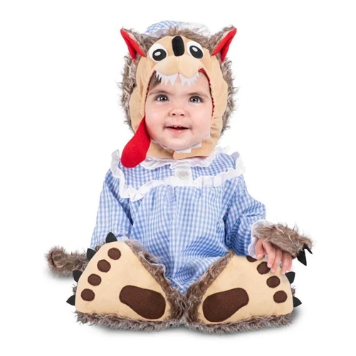 Wolf in Nightgown (3pc) Infant Costume 7 - 12mos