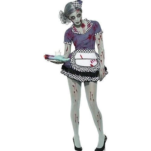 Zombie Waitress Adult Costume