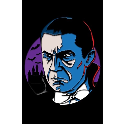 Dracula Enamel Pin