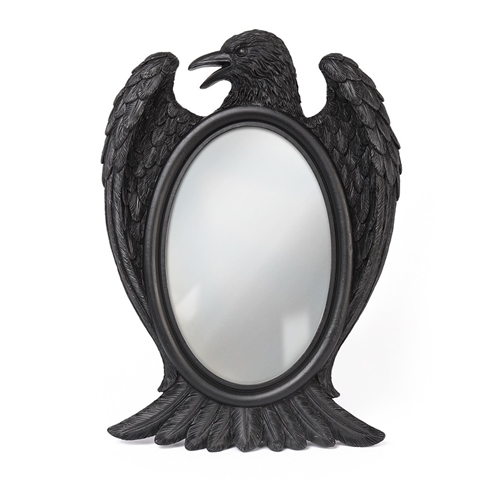 Black Raven Mirror