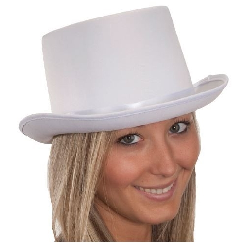 Top Hat Permalux White