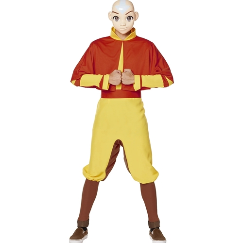 Avatar Aang (3pc) Adult Costume Size Medium